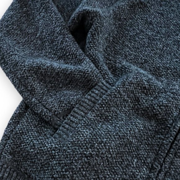 GIOBERTI Boys' Long Sleeve Full Zip Cardigan Sweater with Sherpa Lining - Picture 3 of 7